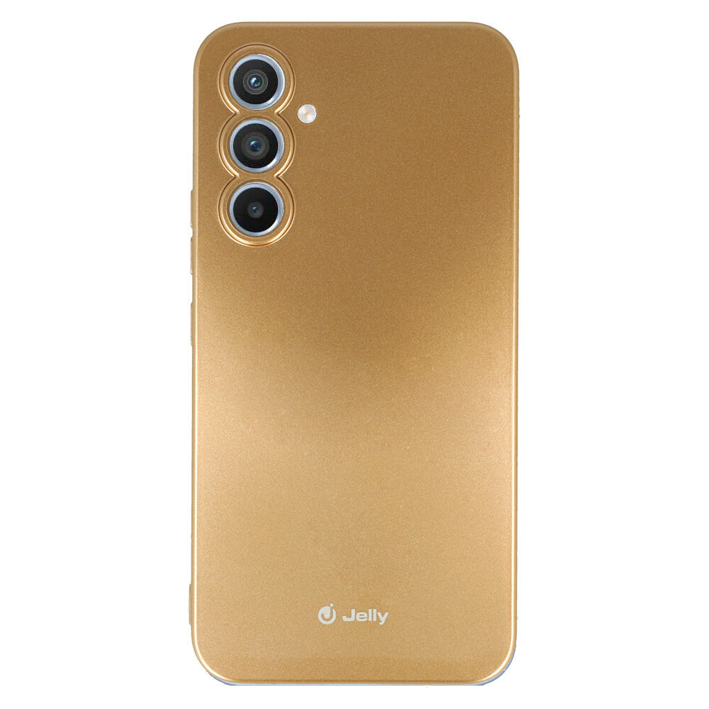 Telefoniümbris Samsung Galaxy A34, Jelly Case, kuld hind ja info | Telefoni kaaned, ümbrised | kaup24.ee