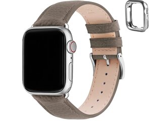 Ремешок Fullmosa для Apple Watch 45 мм 44 мм 42 мм, серии Ultra / SE / SE2 / 8/7/6/5/4/3/2/1, серый слон. цена и информация | Аксессуары для смарт-часов и браслетов | kaup24.ee