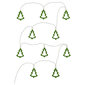 Jõulupuu-kujuline valguskett, Retlux RXL 286 10 trees green wood warm light цена и информация | Jõulutuled | kaup24.ee