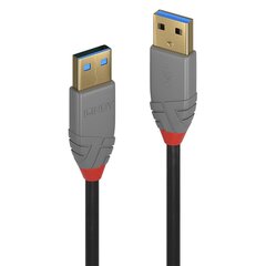 Кабель USB3.2 A TIPO 1M/ANTHRA 36751 LINDY цена и информация | Borofone 43757-uniw | kaup24.ee