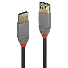 KAABEL USB3.2 TÜÜP A 0,5M / ANTHRA 36760 LINDY hind ja info | Mobiiltelefonide kaablid | kaup24.ee