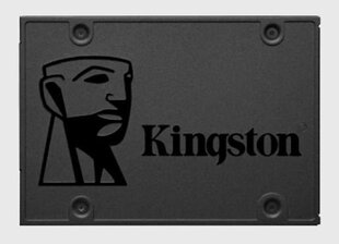 Kingston Technology A400 2.5" 480 GB „Serial ATA III“ TLC цена и информация | Внутренние жёсткие диски (HDD, SSD, Hybrid) | kaup24.ee
