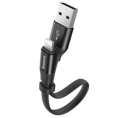 Baseus CALMBJ-01, USB/Lightning, 23 cm цена и информация | Borofone 43757-uniw | kaup24.ee