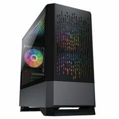 Блок полубашня ATX Galileo Cougar MG140 Air RGB Серый цена и информация | Корпус Cooler Master для ПК Elite 500 Midi | kaup24.ee