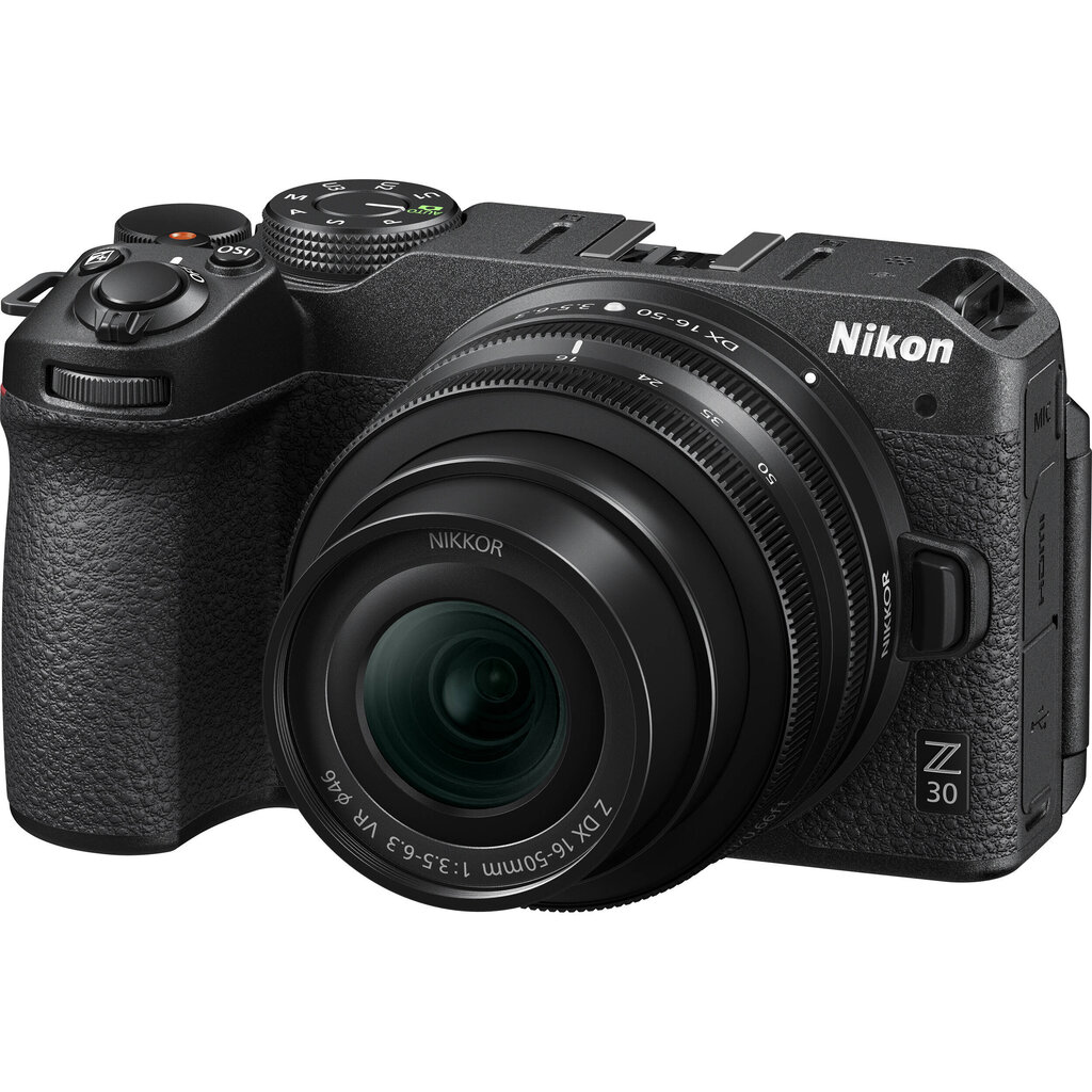 Nikon Z 30, (Z30) + NIKKOR Z DX 16-50mm f/3.5-6.3 VR hind ja info | Fotoaparaadid | kaup24.ee