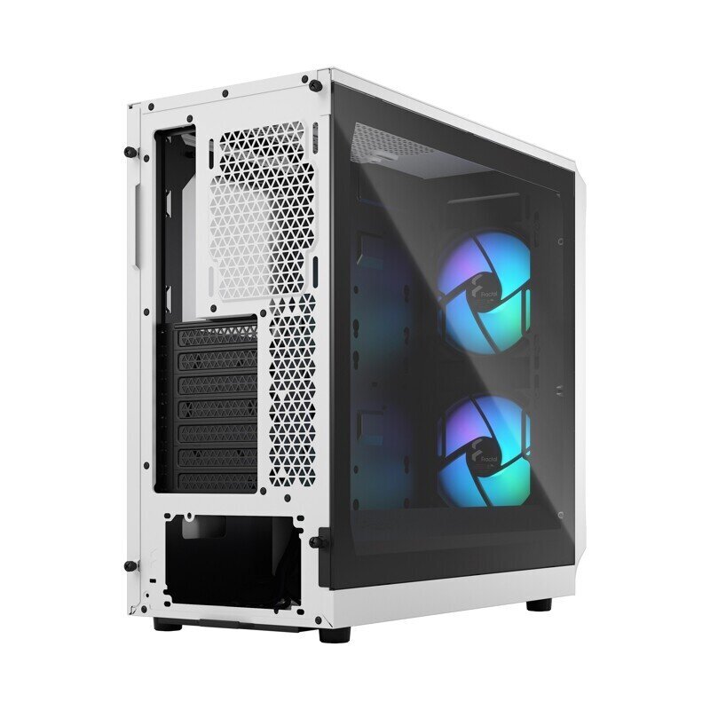 Fractal Design Focus 2 RGB White TG Clear Tint hind ja info | Arvutikorpused | kaup24.ee