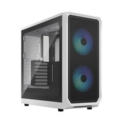 Fractal Design Focus 2 RGB White TG Clear Tint цена и информация | Корпуса | kaup24.ee