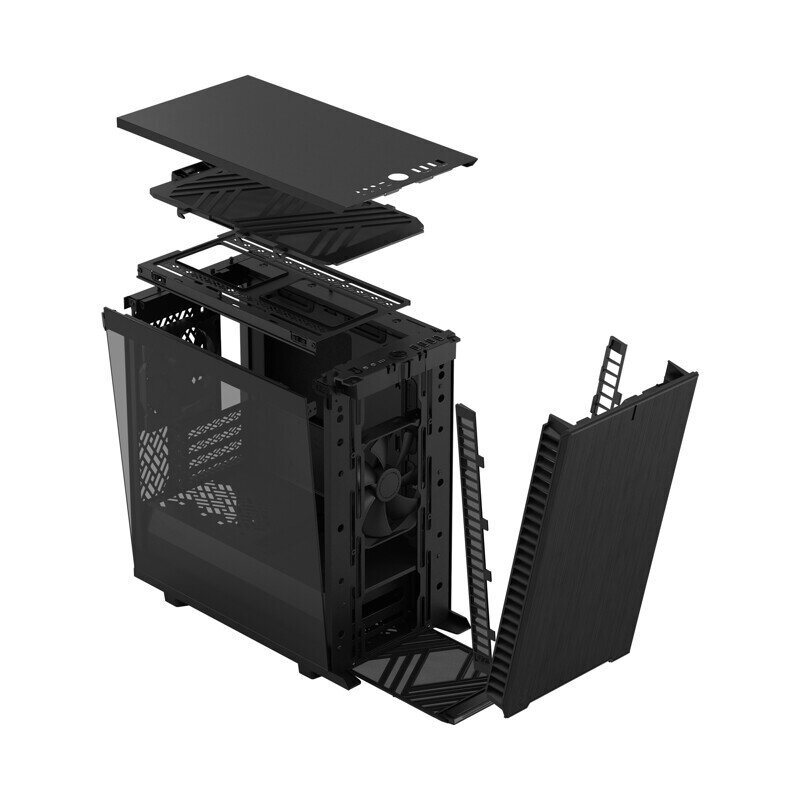 Fractal Design Define 7 Mini Black TG Light Tint hind ja info | Arvutikorpused | kaup24.ee