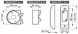 LIIKUMISANDURI MODULAARSE KRONSTEINI ALUS BRACKET-E-4 SATEL цена и информация | Valvesüsteemid, kontrollerid | kaup24.ee