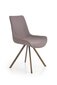 2 tooli komplekt K290, pruun цена и информация | Söögilaua toolid, köögitoolid | kaup24.ee