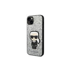 Karl Lagerfeld Glitter Flakes - iPhone 14 Pro 6,1 , hall цена и информация | Чехлы для телефонов | kaup24.ee