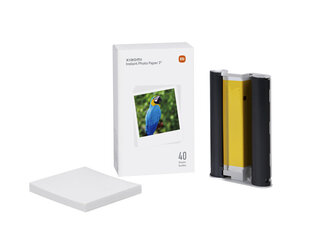 Xiaomi Instant Photo Paper 8.6x10.2 см 40 листов цена и информация | Смягчает воду и защищает Вашу посудомоечную машину от извести. | kaup24.ee