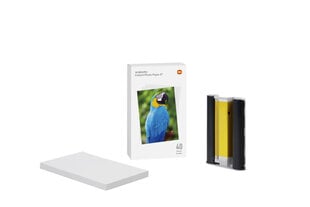 Xiaomi Instant Photo Paper 8.6x10.2 см 40 листов цена и информация | Канцелярские товары | kaup24.ee