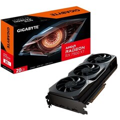 Gigabyte Radeon RX 7900 XT 20G (GV-R79XT-20GC-B 1.0 AMD) цена и информация | Видеокарты | kaup24.ee