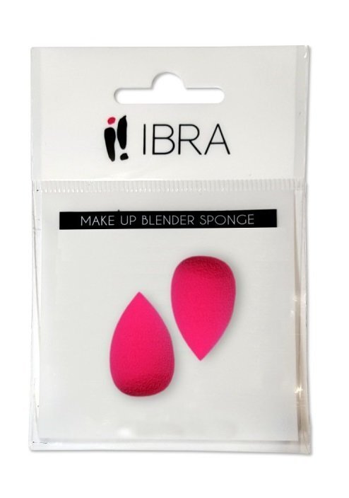 Mini meigikäsn Ibra Makeup Beauty Blender 2 tk hind ja info | Meigipintslid, -käsnad | kaup24.ee