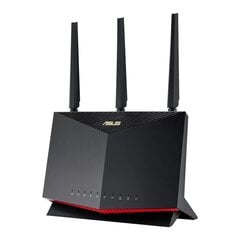Двухдиапазонный игровой маршрутизатор Asus WiFi 6 RT-AX86U Pro 802.11ax цена и информация | Asus Сетевое оборудование | kaup24.ee