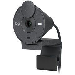 Вебкамера Logitech Brio 300 Белый цена и информация | Компьютерные (Веб) камеры | kaup24.ee
