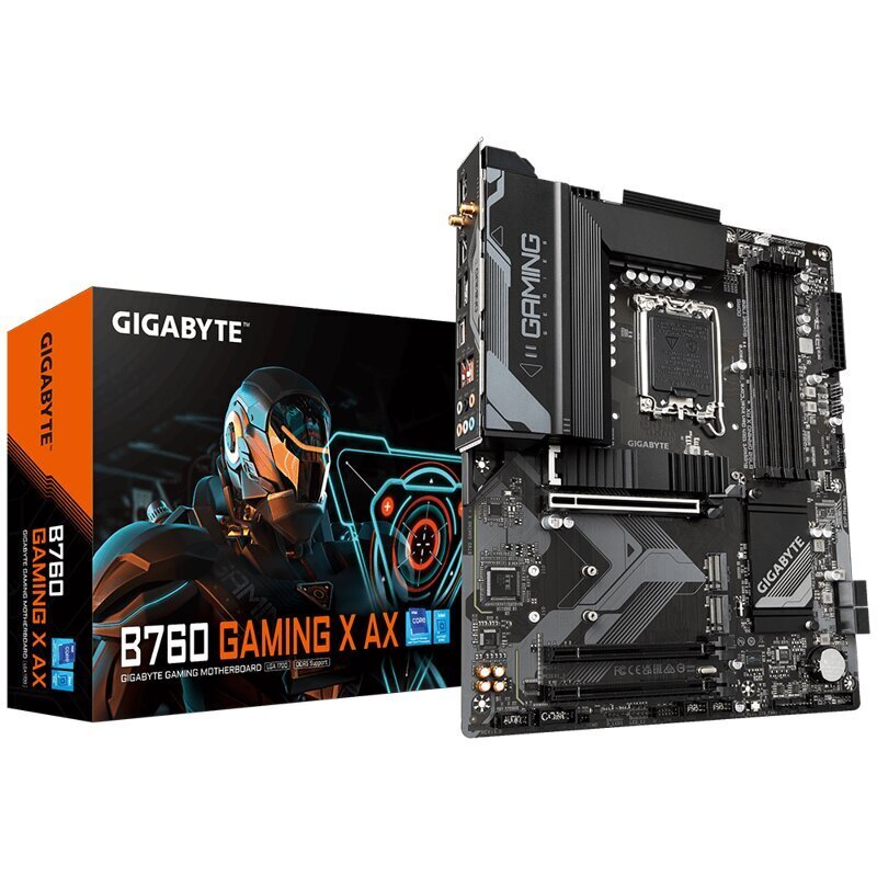 Gigabyte B760 Gaming X AX (rev. 1.0) цена и информация | Emaplaadid | kaup24.ee