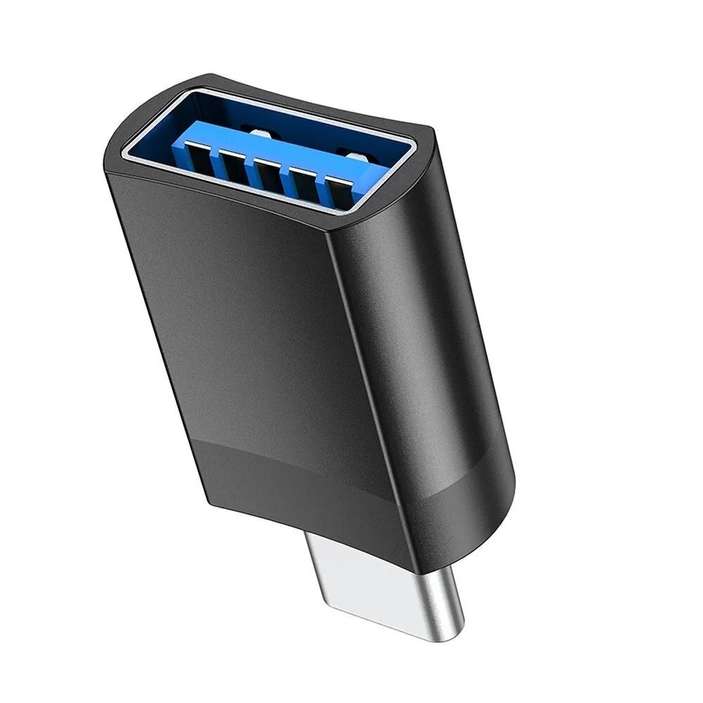 HOCO UA17 USB-C|USB-A OTG Adaptér , MUST цена и информация | USB jagajad, adapterid | kaup24.ee