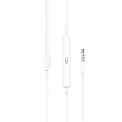 Borofone Earphones BM80 Magnificent with microphone white hind ja info | Kõrvaklapid | kaup24.ee