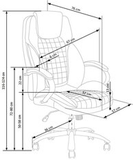 Kontoritool King, must hind ja info | Kontoritoolid | kaup24.ee