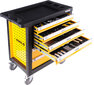 Tööristakäru koos tööriistadega Vorel, 6 sahtliga, 177 tk hind ja info | Tööriistakastid, tööriistahoidjad | kaup24.ee