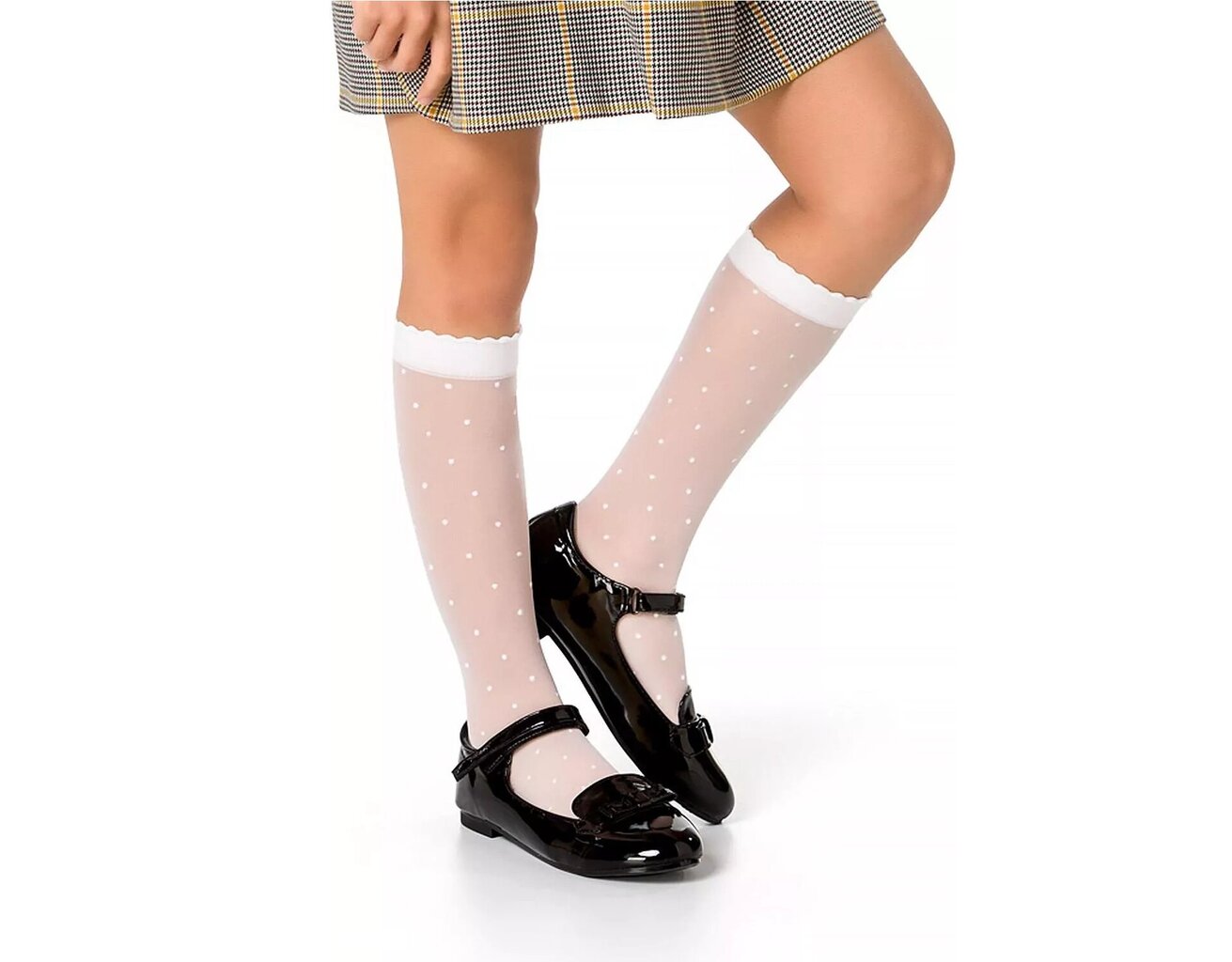 Tüdrukute lühikesed sokid Dolores 20 den Bianco hind ja info | Tüdrukute sukkpüksid ja sokid | kaup24.ee