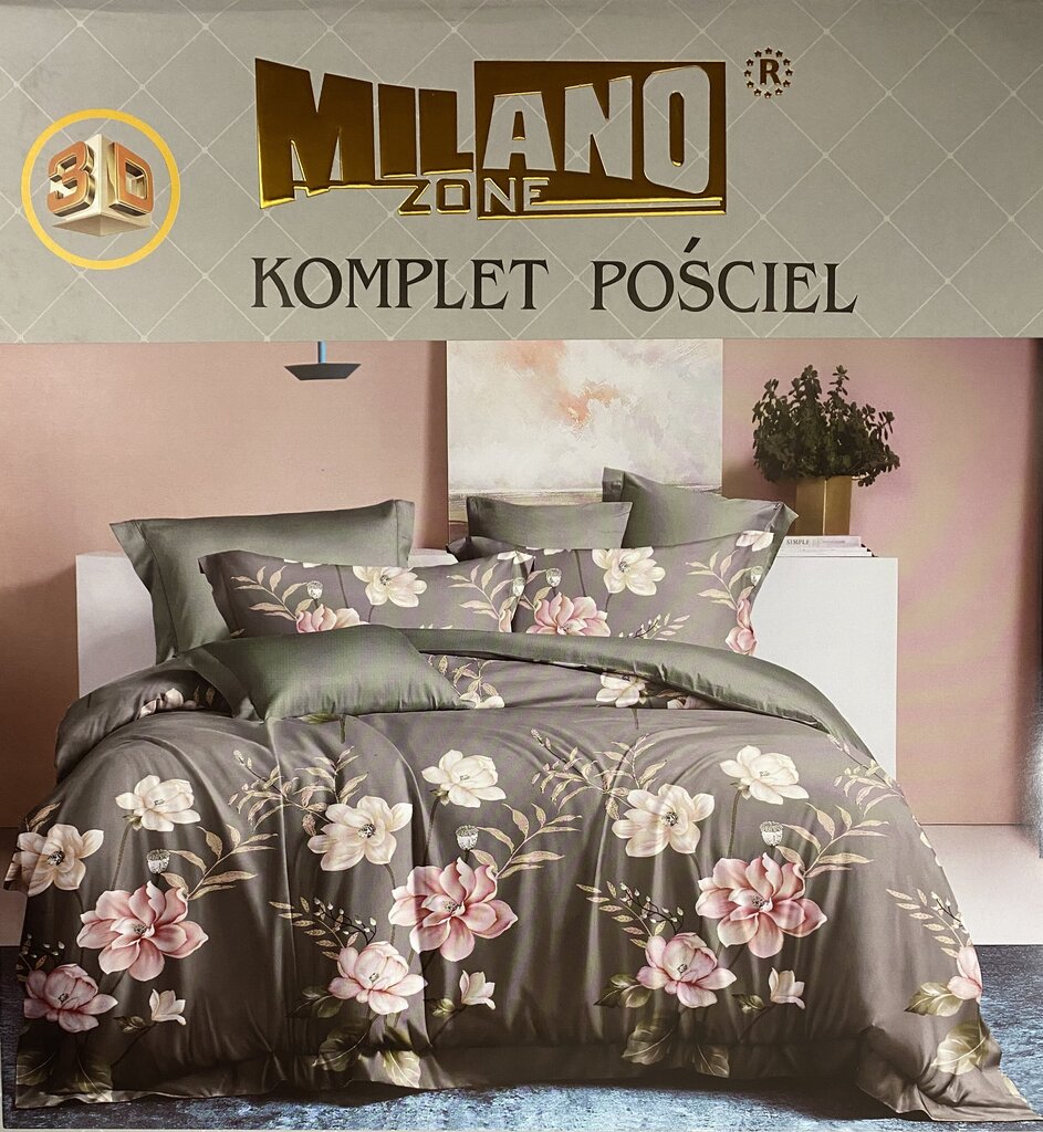 Voodipesukomplekt Milano 160 x 200 cm, 4 - osaline цена и информация | Voodipesu | kaup24.ee