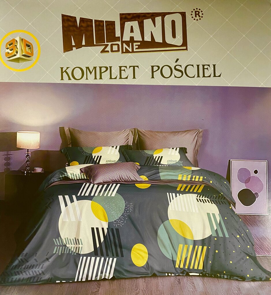 Voodipesukomplekt Milano 160 x 200 cm, 4 - osaline hind ja info | Voodipesukomplektid | kaup24.ee