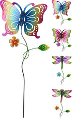 Декорация сада бабочка/стрекоза 62см цена и информация | Декорации для сада | kaup24.ee
