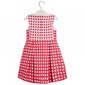 Tüdrukute varrukateta kleit Mayoral, punane, ruuduline цена и информация | Tüdrukute kleidid | kaup24.ee