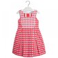 Tüdrukute varrukateta kleit Mayoral, punane, ruuduline цена и информация | Tüdrukute kleidid | kaup24.ee