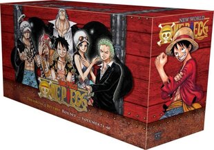 One Piece Box Set 4: Dressrosa to Reverie: Volumes 71-90 with Premium цена и информация | Фантастика, фэнтези | kaup24.ee