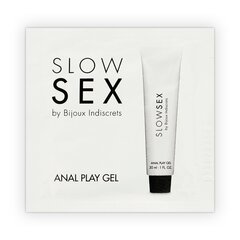 BIJOUX SLOW SEX ANAL PLAY GEL SINGLE DOSE цена и информация | Лубриканты | kaup24.ee