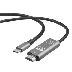 USB-C to HDMI UltraHD 4K@60Hz Cable 1.8m цена и информация | Кабели и провода | kaup24.ee