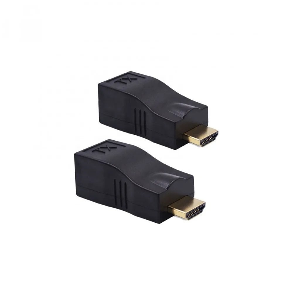 HDMI 2.0 Extender RJ45 / cat5e/6 / 30m / 4K цена и информация | USB jagajad, adapterid | kaup24.ee