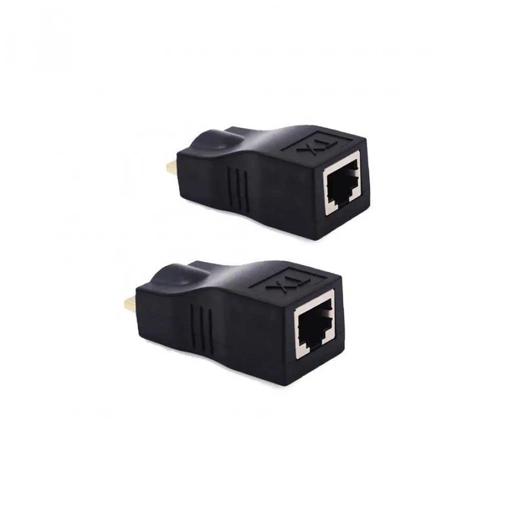 HDMI 2.0 Extender RJ45 / cat5e/6 / 30m / 4K цена и информация | USB jagajad, adapterid | kaup24.ee