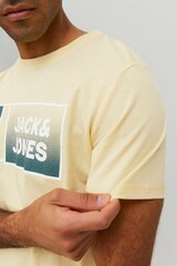 Футболкa JACK &amp; JONES 12228078PALEBANANA-XL цена и информация | Мужские футболки | kaup24.ee