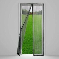 Защитная сетка дверей от насекомых, с магнитом, 210 х 100 см цена и информация | Москитные сетки | kaup24.ee