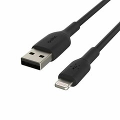 Belkin CAA001bt2MBK, Lightning/USB-A, 2 m hind ja info | Kaablid ja juhtmed | kaup24.ee