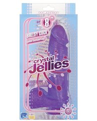 Фаллоимитатор Doc Johanson Crystal Jellies 20 см, фиолетовый цена и информация | Фаллоимитаторы | kaup24.ee