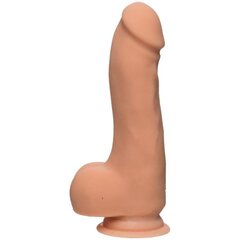 Topelt tihedusega dildo Master D su sėklidėmis 7.5 Ultraskyn Vanilla hind ja info | Dildod | kaup24.ee