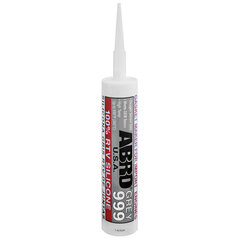 Серый термостойкий герметик 343°C RTV Silicone 310ml ABRO SS999 цена и информация | Автохимия | kaup24.ee