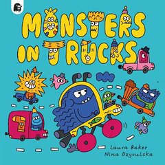Monsters in Trucks, Volume 1 цена и информация | Книги для малышей | kaup24.ee