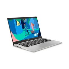 Ноутбук MSI MODERN 14 C12M-076ES Испанская Qwerty 512 Гб SSD 16 Гб Intel Core I7-1255U 14" цена и информация | Записные книжки | kaup24.ee