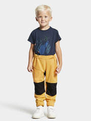 Didriksons laste kevad-sügis softshell püksid LÖVET, kollane hind ja info | Poiste püksid | kaup24.ee