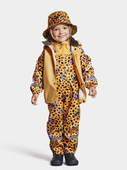 Детский резиновый комплект Didriksons SLASKEMAN, пятнисто-желтый цена и информация | Непромокаемая одежда для детей | kaup24.ee