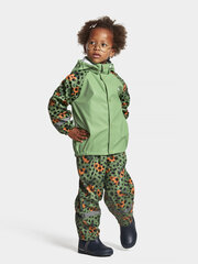 Didriksons laste kummikomplekt SLASKEMAN, roheline-täpiline цена и информация | Непромокаемая одежда для детей | kaup24.ee