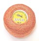 Heegelniit Kaplan, värvus oranž läikiv 00104A hind ja info | Heegeldamistarvikud | kaup24.ee