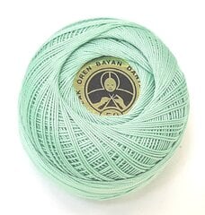 Нитки для вязания Parlak, цвет зеленый 00110A цена и информация | Принадлежности для вязания крючком | kaup24.ee